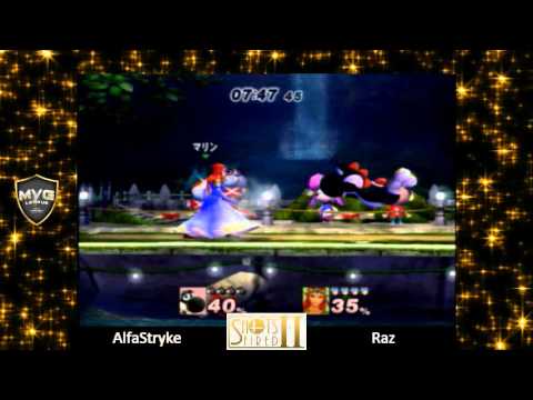 Shots Fired 2 Pools - AlfaStryke (Yoshi) v. Raz (Zelda)