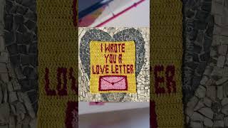 Artist turns anonymous love confessions into giant tapestry