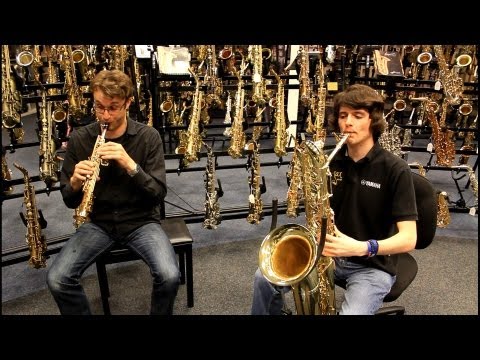 Sopranino & Bass Saxophone Duet