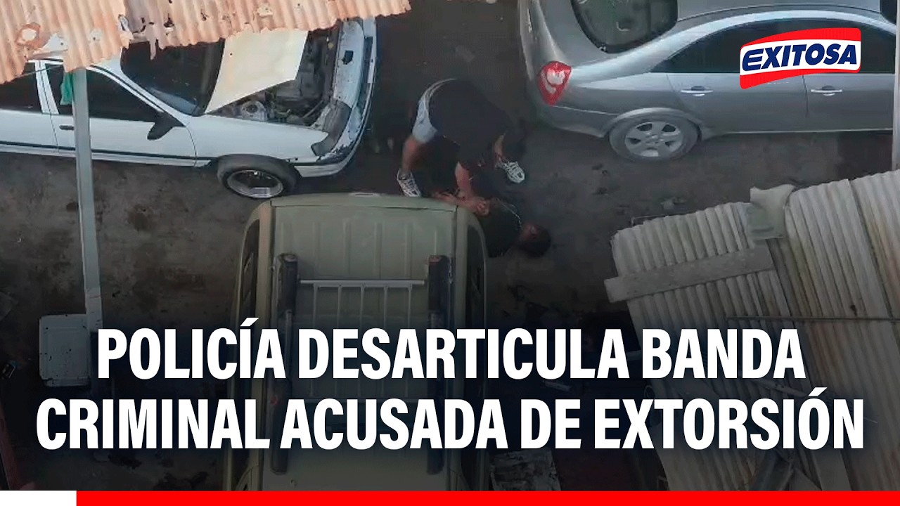 🔴🔵 Policía desarticula a "Los Babys de Manchay" e incauta armas y sustancias ilícitas