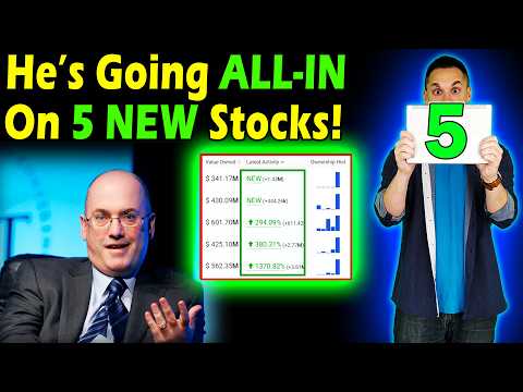 Legendary Investor Steve Cohen just spent BILLIONS on 5 NEW Stocks! 🤑