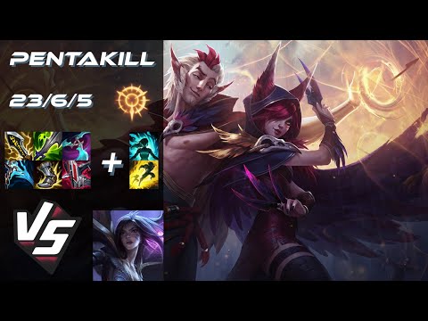 BOTTOM Xayah vs Kai'Sa [PENTAKILL] - EU Grandmaster Patch 14.15