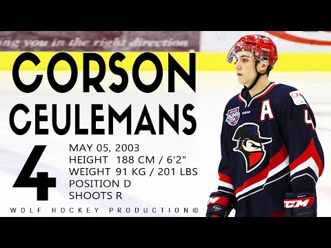The Best Of Corson Ceulemans | Top Prospect For The NHL 2021 Draft | Hockey Highlights | HD