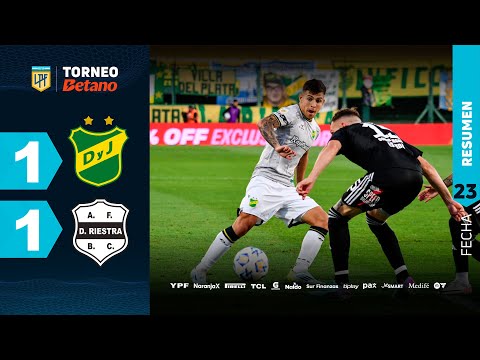 DEFENSA Y JUSTICIA 1 - 1 DEPORTIVO RIESTRA I Resumen del partido | #TorneoBetano 2024