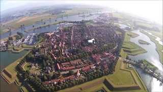 Heusden vesting vanuit de lucht