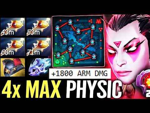 🔥 4x Rapier Templar Assassin MAX Physic Carry — 73min WTF Intensive Game Top Rank Dota 2 Pro