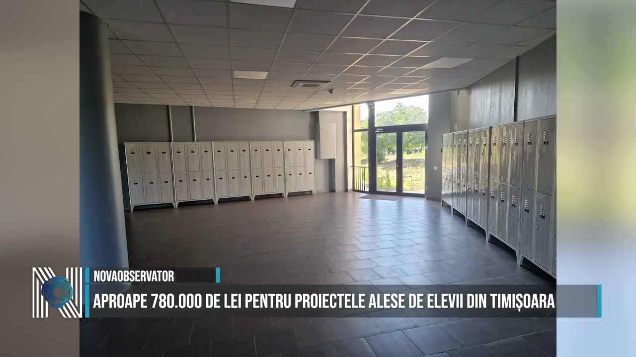 Aproape 780.000 de lei pentru proiectele alese de elevii din Timișoara