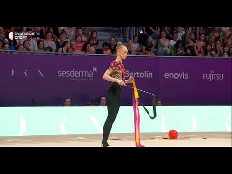 Viktoriia Onopriienko Ribbon All-Around 29,850 - World Championships Valencia 2023