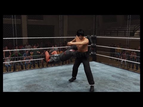 Bruce Lee vs. Falcon (WWE 2k19) - Steel Cage (CPU vs. CPU) - Epic Battle 💯 🐲 - Dragon Fights 🐉