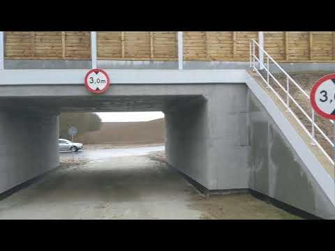 Projektowany obiekt mostowy WD 2 km 4+592,50