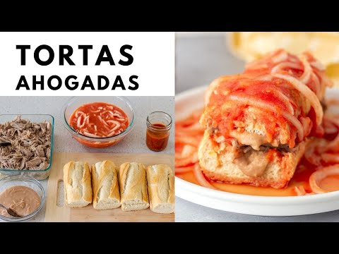 Tortas Ahogadas Mexican Drowned Sandwich