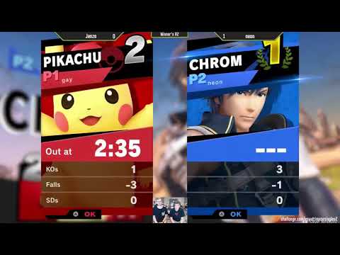 ESV Ultimate 2 - Janzo + Pikachu, Bowser) Vs. neon (Chrom) - WR2 - Smash Ultimate