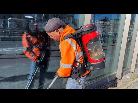 Test met elektrische peukenzuigers | #GemeenteRotterdam