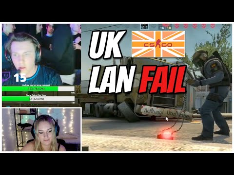 UK CSGO LAN FAIL - TRASH TALK LOSES OVERTIME