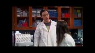 Sheldon Cooper trying his hands in Biology Lab.wmv