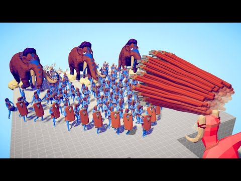 100x TRIBAL ARMY 🗿 VS 👹 EVERY GOD / Totally Accurate Battle Simulator ( TABS )