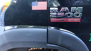 Ram Promaster 2500 won’t start and key stuck electric problem try this first add ground cable