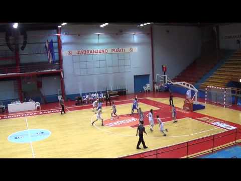 MŽRKL 2015-16 - 4. kolo, ŽKK Trešnjevka 2009 - Kvarner - 3. četvrtina