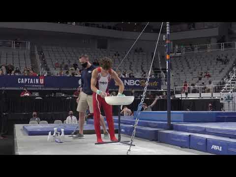 Nicolas Kuebler - High Bar - 2021 U.S. Gymnastics Championships - Senior Men Day 2