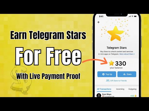 Earn FREE Stars on Telegram! New Earning Bot Tutorial | Instant Withdraw Proof (2025)