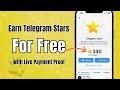 Earn FREE Stars On Telegram New Earning Bot Tutorial Instant Withdraw Proof 2025
