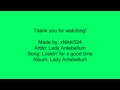 Lady Antebellum - Lookin' for a good time - Lyrics