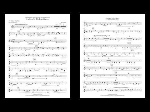 La Madre De Los Gatos (Eb Tenor Clarinet part) by Brian Beck