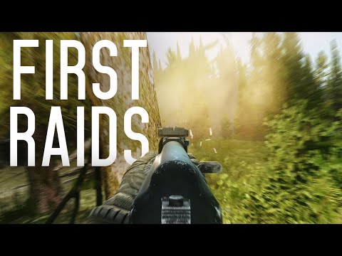 First Raids of Escape from Tarkov - 0.12.12.30 - PvP & Gameplay