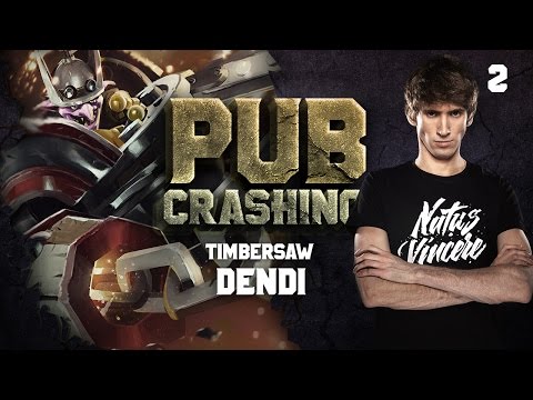 Pubs Crashing: Dendi on Timbersaw vol.2
