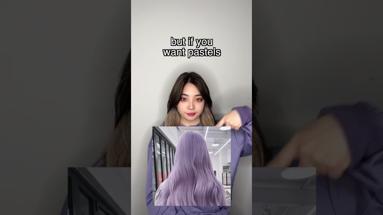 3 things to consider before dying your hair purple #shorts