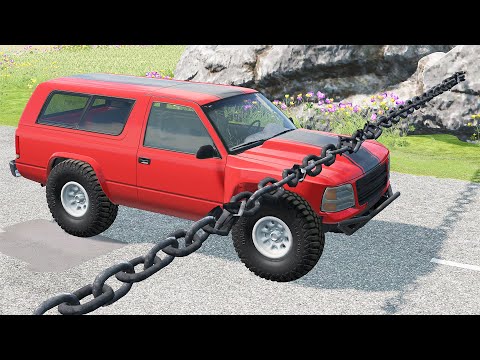 Mobil vs Chain #6 - BeamNG Drive