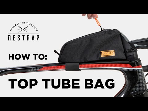 Restrap Bolt-on Top Tube Bag (Black)