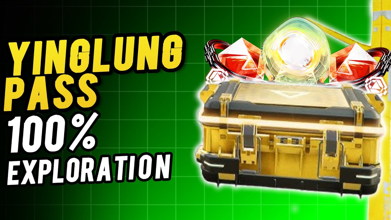 Yinglung Pass 100% Exploration Map ~ All Chest Location |Arknights Endfield