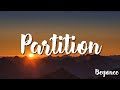 Beyonce Partition Explicit Lyrics