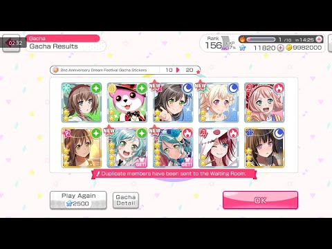 BANG DREAM GBP! GACHA DREAM FEST BEST GACHA EVER? 10k Stars 4 Gacha