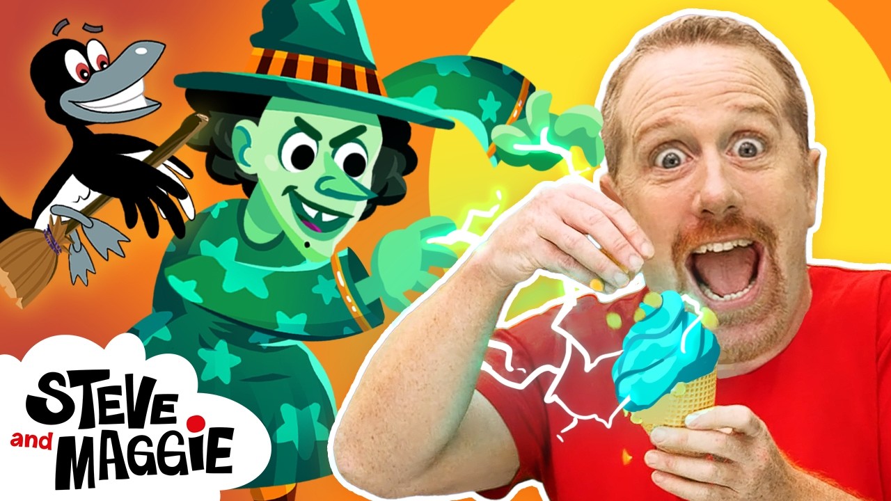 Monster Ice Cream Van for Kids with Steve and Maggie | Scream for Ice Cream!