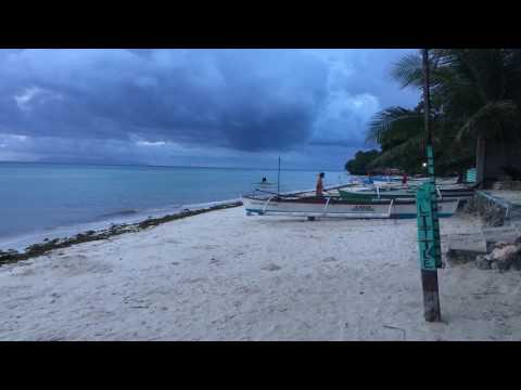 A Cloudy but Fine Morning in Quinale Beach