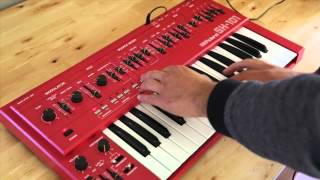 Video thumbnail for Roland Sh-101 Rare RED Vintage Analog Mono Synthesizer Keyboard DEMO by VintageSynth2013
