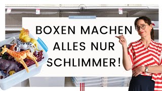 Hör auf, Organizer-Boxen zu kaufen! Die 3 Dinge, die du stattdessen brauchst.