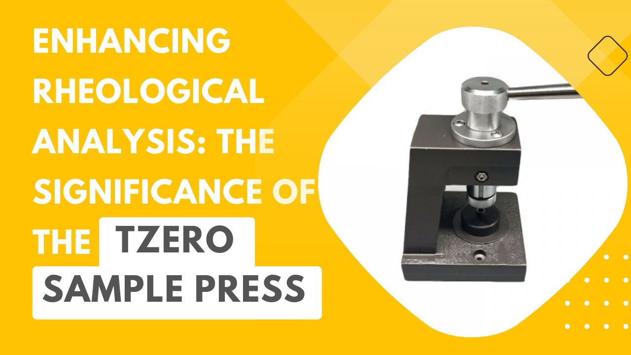 Unlock Precise Material Analysis | Tzero Sample Press & Rheometer Synergy