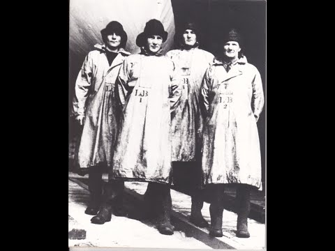 Lewis Ferrier, the barefoot fisherman. Queenscliff, Victoria.