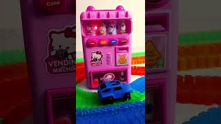 THE BLUE CAR PARKING TO ORDER IN VENDING MACHINE #ASMR#asmrvideo #shortvideo