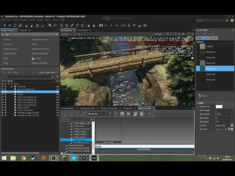Beginner river creation for Cryengine.