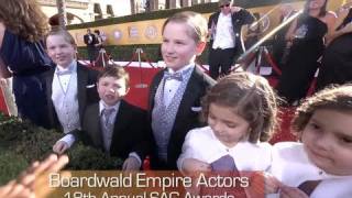 Kids of Boardwalk Empire at the 18th Annual SAG Awards video