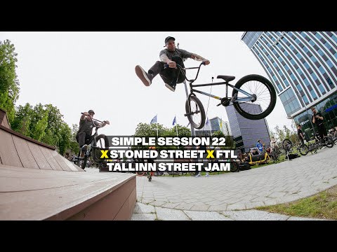 Simple Session X Stoned X FTL BMX Street Jam & Sauna Session – 2022