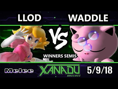 S@X 249 SSBM - Waddle (Jigglypuff) Vs. lloD (Peach) - Smash Melee Winners Semis