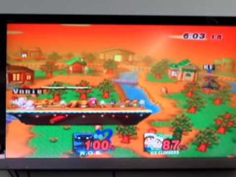 Vinnie (Ice Climbers) vs. KiraFlax (R.O.B.) - E4U 6/23/12 Match - Super Smash Bros. Brawl