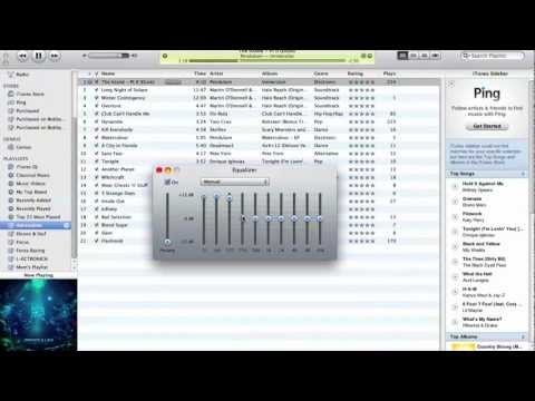 comment regler egaliseur itunes