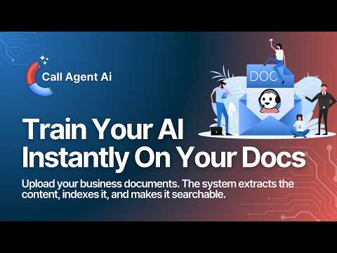 Train Your AI Instantly by Uploading Docs (No Copy-Paste, Fast Setup)