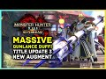 Monster Hunter Rise Sunbreak - Massive Buff For Gunlance! Title Update 3 New Qurious Crafting Option